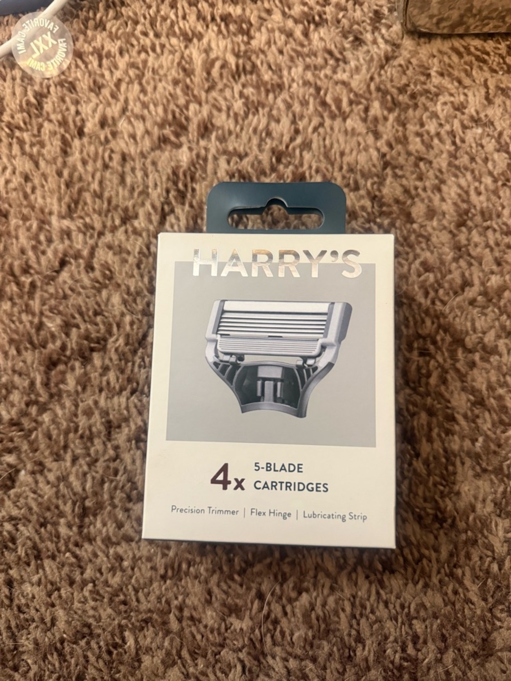 Harry's 4x 5-Blade Replacement Cartridges - White & Silver